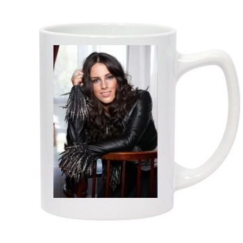 Jessica Lowndes 14oz White Statesman Mug