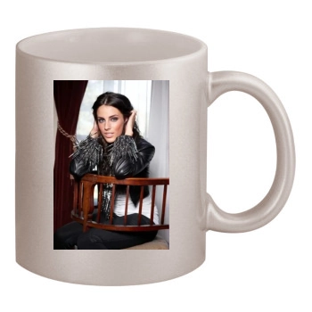 Jessica Lowndes 11oz Metallic Silver Mug