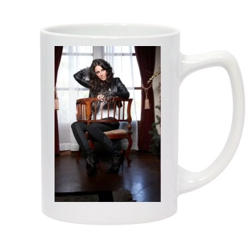 Jessica Lowndes 14oz White Statesman Mug