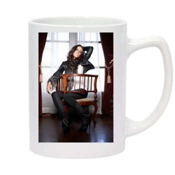 Jessica Lowndes 14oz White Statesman Mug