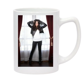 Jessica Lowndes 14oz White Statesman Mug