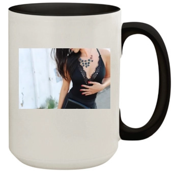 Jessica Lowndes 15oz Colored Inner & Handle Mug