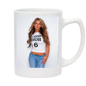 Jessica Simpson 14oz White Statesman Mug