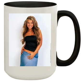 Jessica Simpson 15oz Colored Inner & Handle Mug