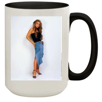 Jessica Simpson 15oz Colored Inner & Handle Mug