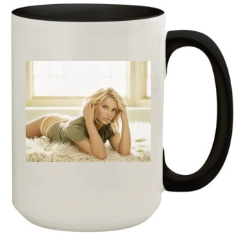 Jessica Simpson 15oz Colored Inner & Handle Mug