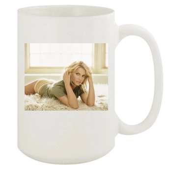 Jessica Simpson 15oz White Mug