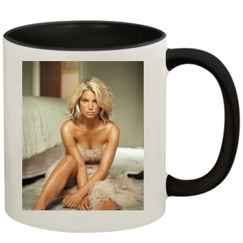 Jessica Simpson 11oz Colored Inner & Handle Mug