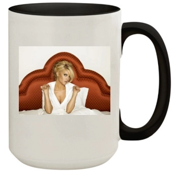 Jessica Simpson 15oz Colored Inner & Handle Mug