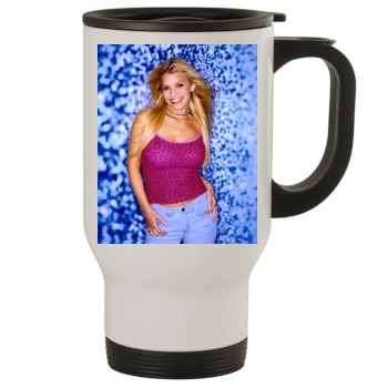 Jessica Simpson Stainless Steel Travel Mug