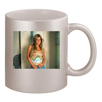 Jessica Simpson 11oz Metallic Silver Mug