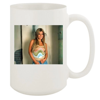 Jessica Simpson 15oz White Mug