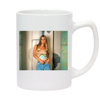 Jessica Simpson 14oz White Statesman Mug