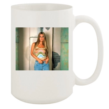 Jessica Simpson 15oz White Mug