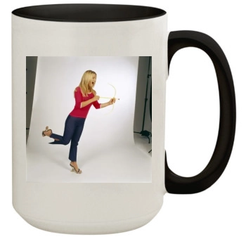 Jessica Simpson 15oz Colored Inner & Handle Mug