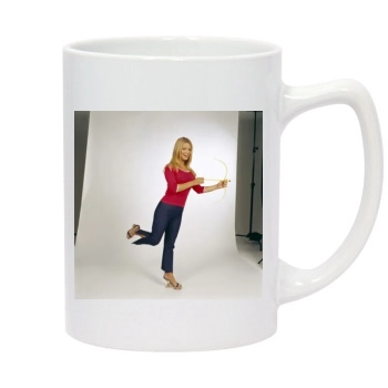 Jessica Simpson 14oz White Statesman Mug