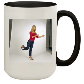 Jessica Simpson 15oz Colored Inner & Handle Mug