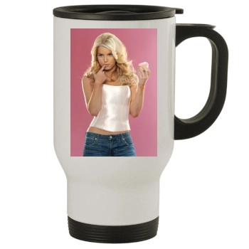 Jessica Simpson Stainless Steel Travel Mug