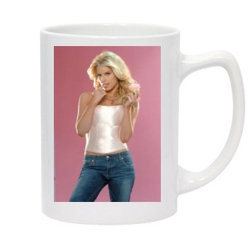 Jessica Simpson 14oz White Statesman Mug