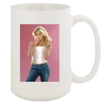 Jessica Simpson 15oz White Mug