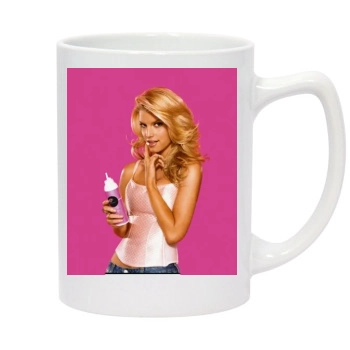 Jessica Simpson 14oz White Statesman Mug