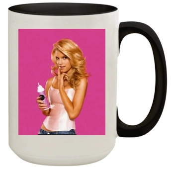 Jessica Simpson 15oz Colored Inner & Handle Mug