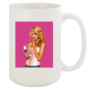 Jessica Simpson 15oz White Mug