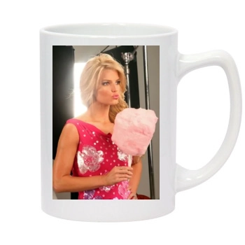 Jessica Simpson 14oz White Statesman Mug