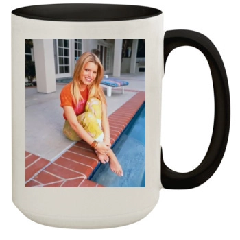 Jessica Simpson 15oz Colored Inner & Handle Mug