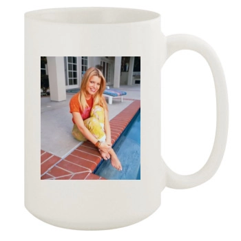 Jessica Simpson 15oz White Mug