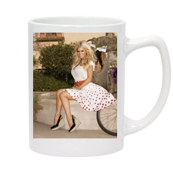 Jessica Simpson 14oz White Statesman Mug