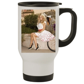 Jessica Simpson Stainless Steel Travel Mug