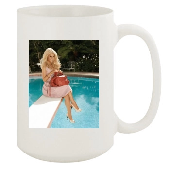 Jessica Simpson 15oz White Mug