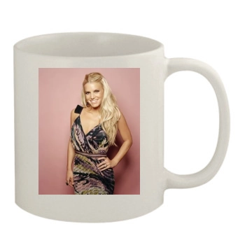 Jessica Simpson 11oz White Mug