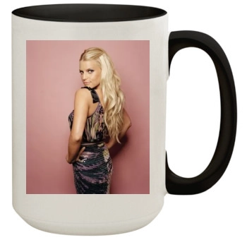 Jessica Simpson 15oz Colored Inner & Handle Mug