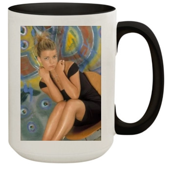 Jessica Simpson 15oz Colored Inner & Handle Mug