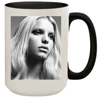 Jessica Simpson 15oz Colored Inner & Handle Mug