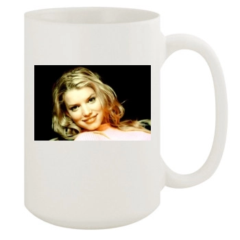 Jessica Simpson 15oz White Mug