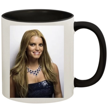 Jessica Simpson 11oz Colored Inner & Handle Mug