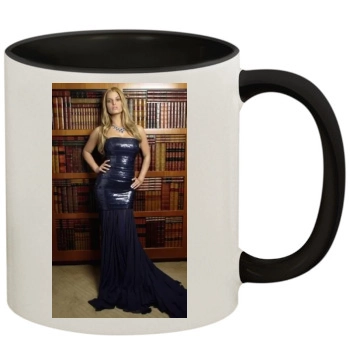 Jessica Simpson 11oz Colored Inner & Handle Mug