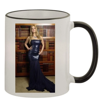 Jessica Simpson 11oz Colored Rim & Handle Mug