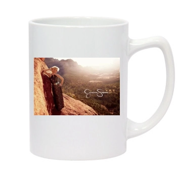 Jessica Simpson 14oz White Statesman Mug