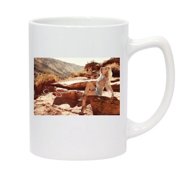 Jessica Simpson 14oz White Statesman Mug