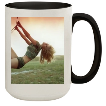 Jessica Simpson 15oz Colored Inner & Handle Mug