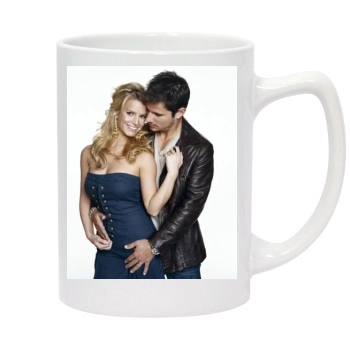 Jessica Simpson 14oz White Statesman Mug