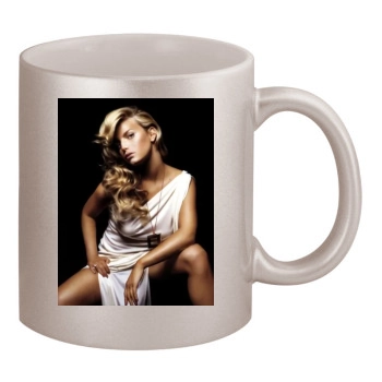 Jessica Simpson 11oz Metallic Silver Mug