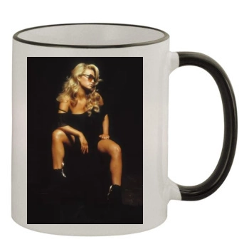 Jessica Simpson 11oz Colored Rim & Handle Mug