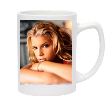 Jessica Simpson 14oz White Statesman Mug