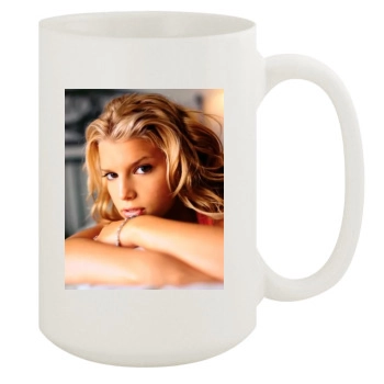 Jessica Simpson 15oz White Mug