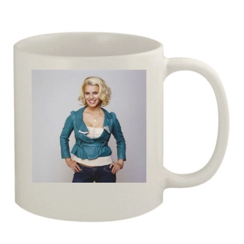 Jessica Simpson 11oz White Mug